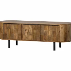 TV-meubel Effortless Mangohout 147cm - Loft24.nl
