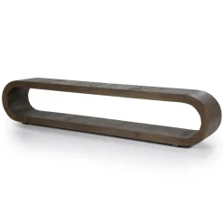 TV-meubel Elora Mangohout 200cm - Bruin - Loft24.nl