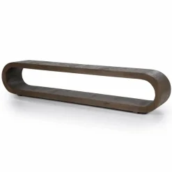 TV-meubel Elora Mangohout 200cm - Bruin - Loft24.nl