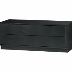 TV-meubel Finca Mat zwart 100cm - Loft24.nl