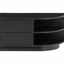 TV-meubel Finca Rechts Mat zwart 78cm - Loft24.nl