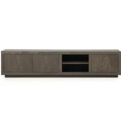 TV-meubel Helsinki Eikenhout 200 cm - Bruin - Loft24.nl