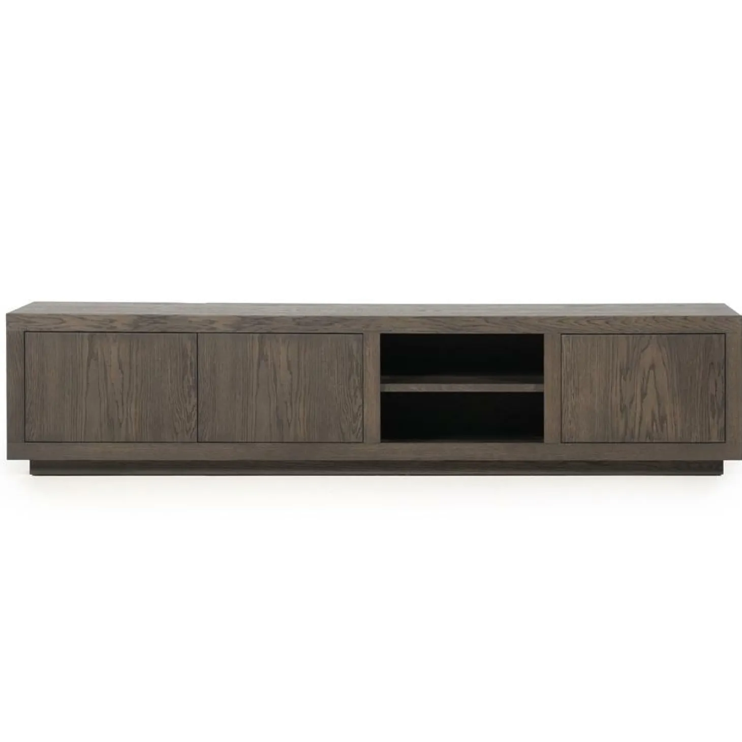 TV-meubel Helsinki Eikenhout 200 cm - Bruin - Loft24.nl