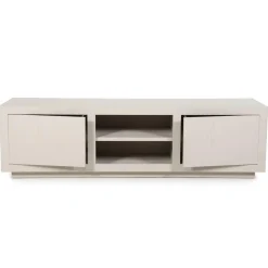 TV-meubel Helsinki Eikenhout 160 cm - Taupe - Loft24.nl