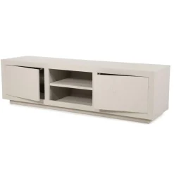TV-meubel Helsinki Eikenhout 160 cm - Taupe - Loft24.nl