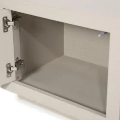 TV-meubel Helsinki Eikenhout 160 cm - Taupe - Loft24.nl