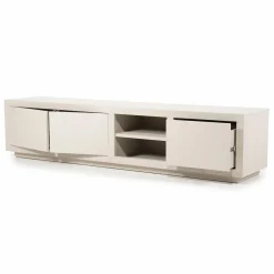 TV-meubel Helsinki Eikenhout 200 cm - Taupe - Loft24.nl
