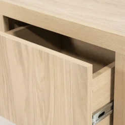 TV-meubel Helsinki Eikenhout 200 cm - Naturel - Loft24.nl