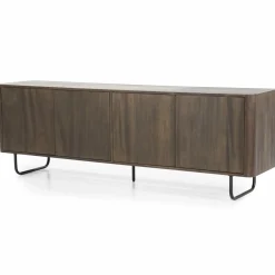 TV-meubel James Mangohout 180cm - Bruin - Loft24.nl