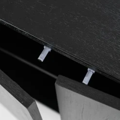 TV-meubel James Mangohout 180cm - Bruin - Loft24.nl