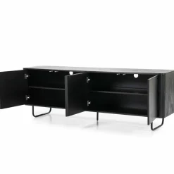 TV-meubel James Mangohout 180cm - Bruin - Loft24.nl