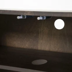 TV-meubel James Mangohout 180cm - Bruin - Loft24.nl