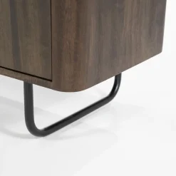 TV-meubel James Mangohout 180cm - Bruin - Loft24.nl