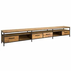TV-meubel Livorno Teak 300 cm - Loft24.nl