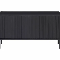 TV-meubel New Gravure Grenen 100cm - Zwart - Loft24.nl