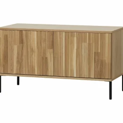 TV-meubel New Gravure Grenen 100cm - Naturel - Loft24.nl