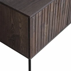 TV-meubel New Gravure Grenen 150cm - Espresso - Loft24.nl