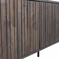 TV-meubel New Gravure Grenen 150cm - Espresso - Loft24.nl