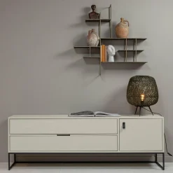 TV-meubel Silas Grenen 180cm - Dust - Loft24.nl