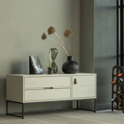 TV-meubel Silas Grenen 120cm - Dust - Loft24.nl