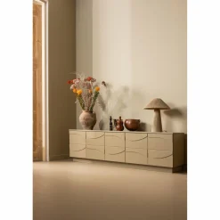 TV-meubel Teo Grenenhout 180cm - Mud - Loft24.nl