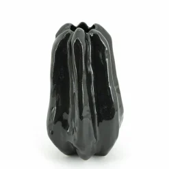 Vaas Alba zwart - 25 cm - Loft24.nl