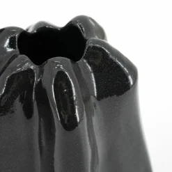 Vaas Alba zwart - 25 cm - Loft24.nl