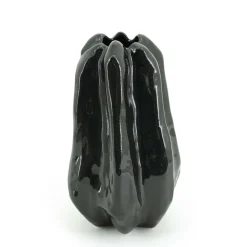 Vaas Alba zwart - 25 cm - Loft24.nl