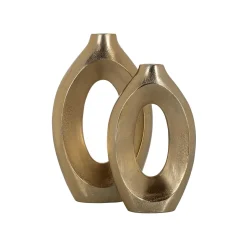 Vaas Alma kleur Brushed Gold - Loft24.nl
