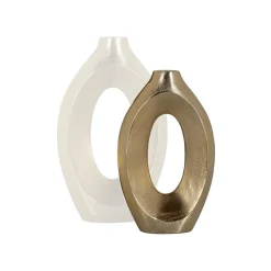 Vaas Alma kleur Brushed Gold - Loft24.nl