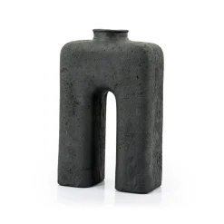 Vaas Arc klein Zwart - Loft24.nl