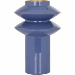 Vaas Cedar 33cm hoog kleur Blauw - Loft24.nl