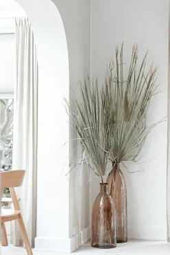 Vaas Dali Glas 26 x 63 cm Bruin - Loft24.nl