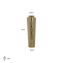 Vaas Dana klein (Goud) - Loft24.nl