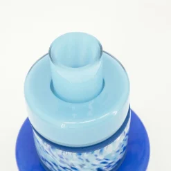 Vaas Golas Mondgeblazen glas - Blauw - Loft24.nl