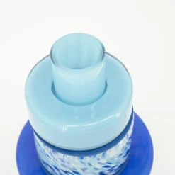 Vaas Golas Mondgeblazen glas - Blauw - Loft24.nl