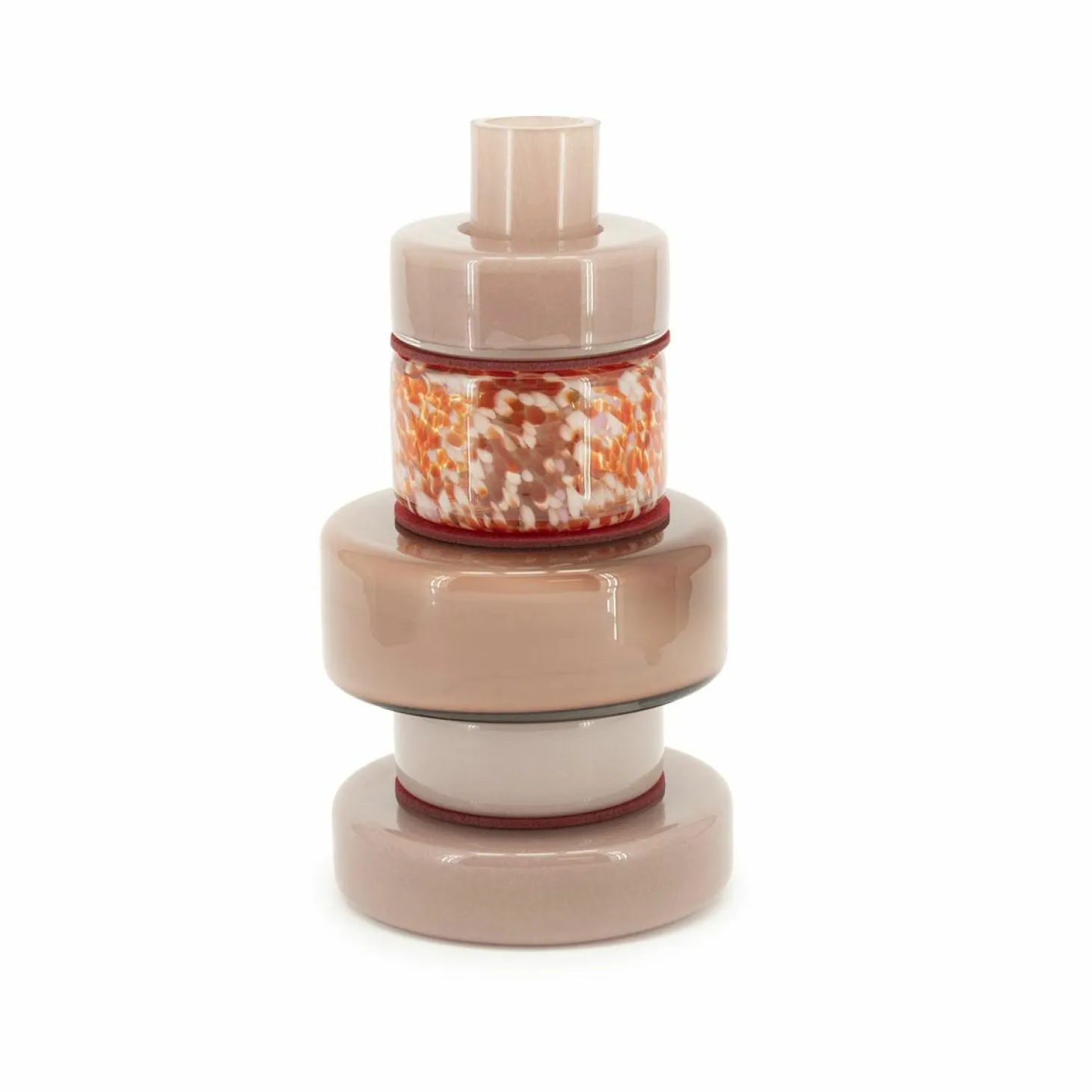 Vaas Golas Mondgeblazen glas - Burgundy - Loft24.nl