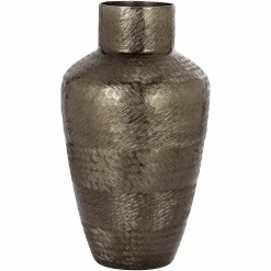 Vaas Joah 29cm hoog kleur Rookzwart - Loft24.nl