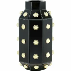 Vaas Justa 40cm kleur Zwart - Loft24.nl