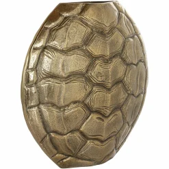 Vaas Lena 38cm hoog kleur Brushed Goud - Loft24.nl