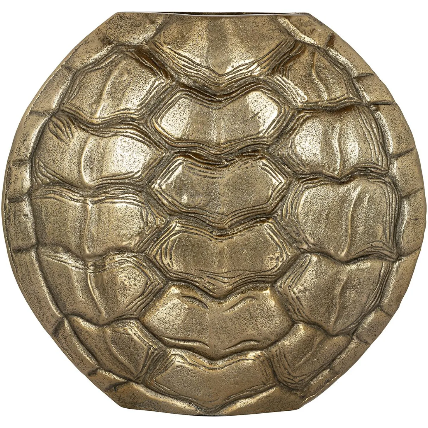 Vaas Lena 38cm hoog kleur Brushed Goud - Loft24.nl