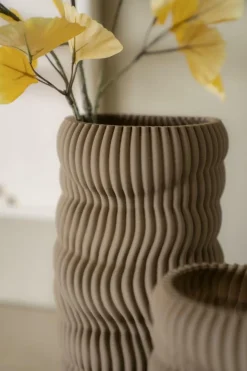 Vaas Mae 3D geprint Keramiek - 30 cm - Loft24.nl