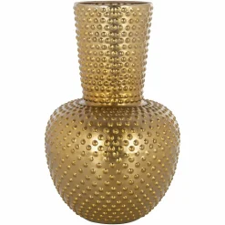 Vaas Nola 41cm hoog kleur Goud - Loft24.nl