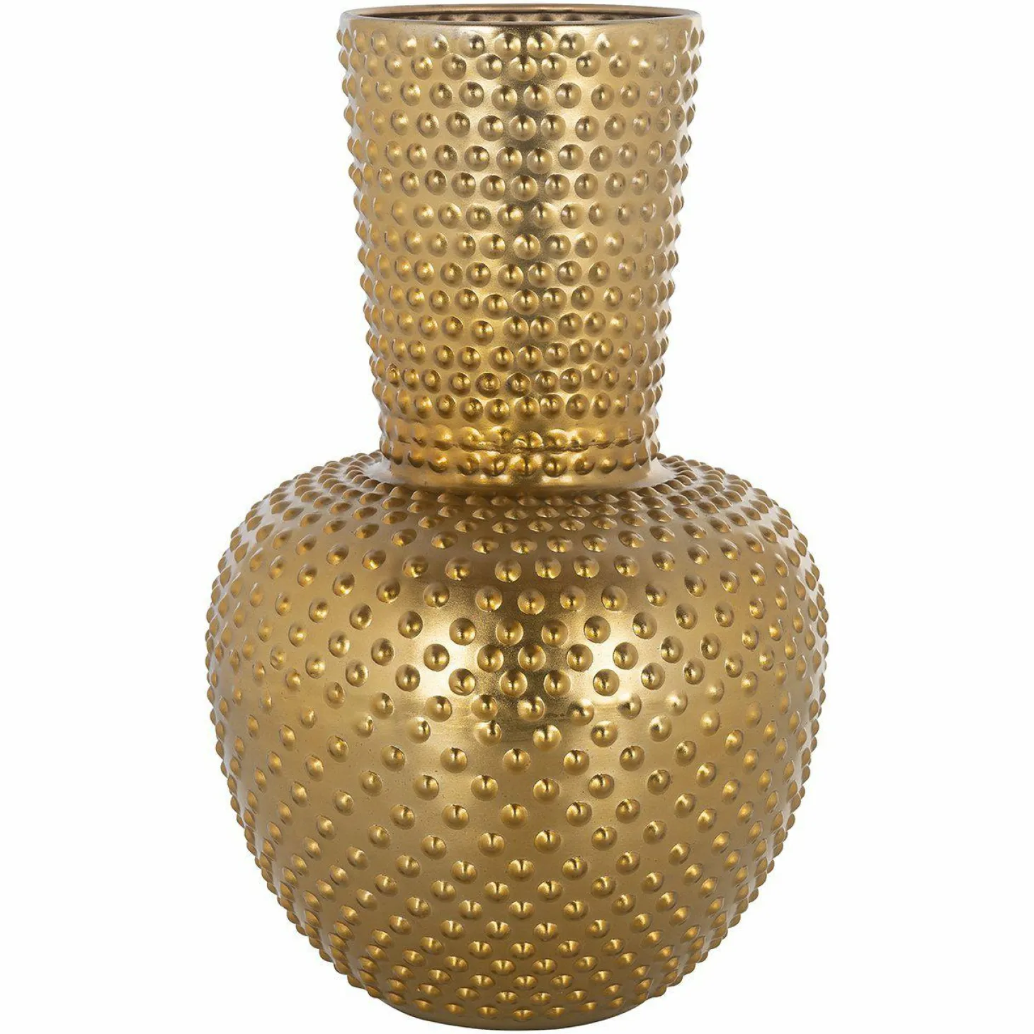 Vaas Nola 41cm hoog kleur Goud - Loft24.nl