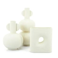 Vaas Ori klein 28 cm Wit - Loft24.nl