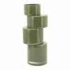 Vaas Pila Glas 35cm hoog - Moss groen - Loft24.nl