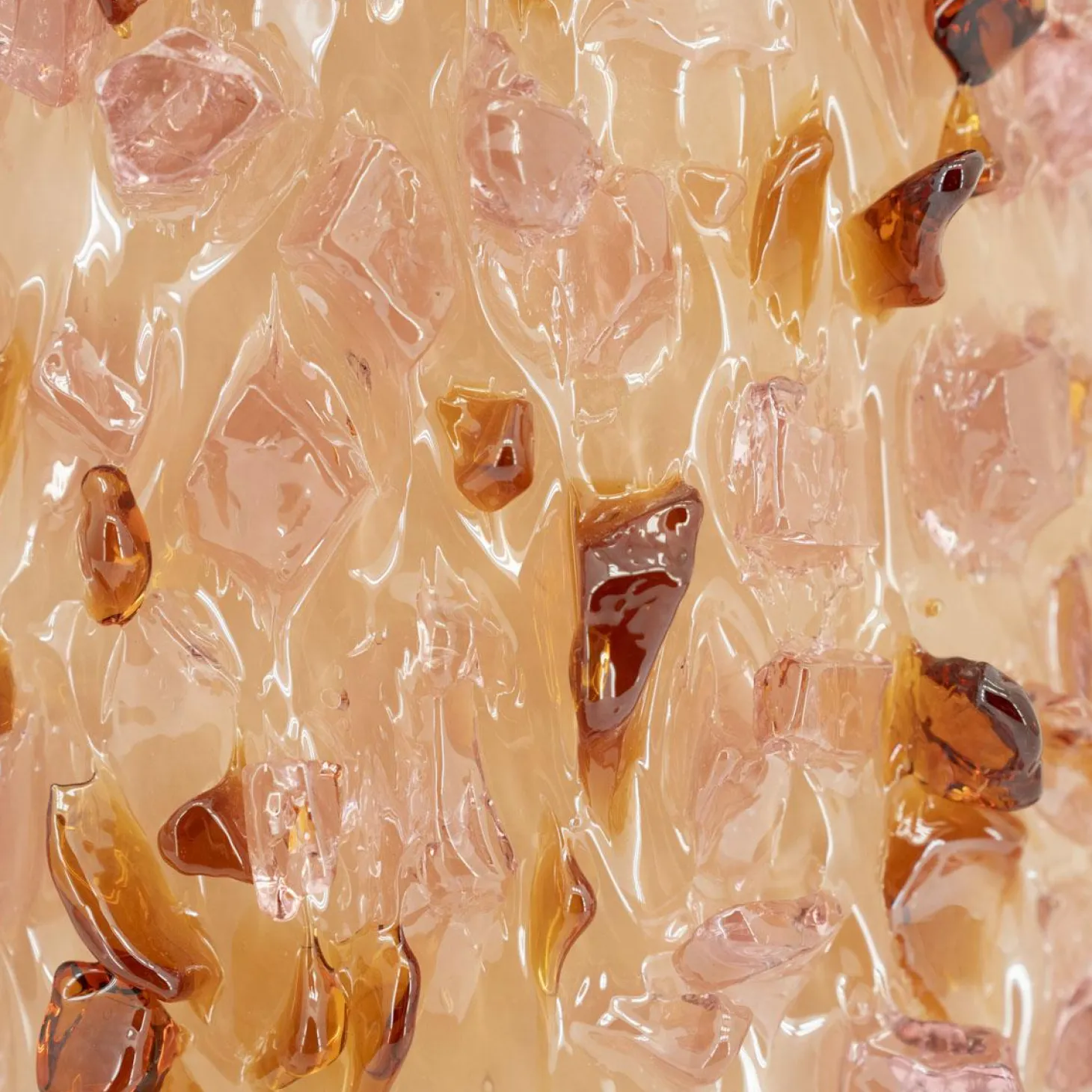 Vaas Quartz Glas 40cm hoog - Loft24.nl