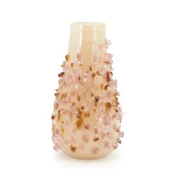 Vaas Quartz Glas 40cm hoog - Loft24.nl