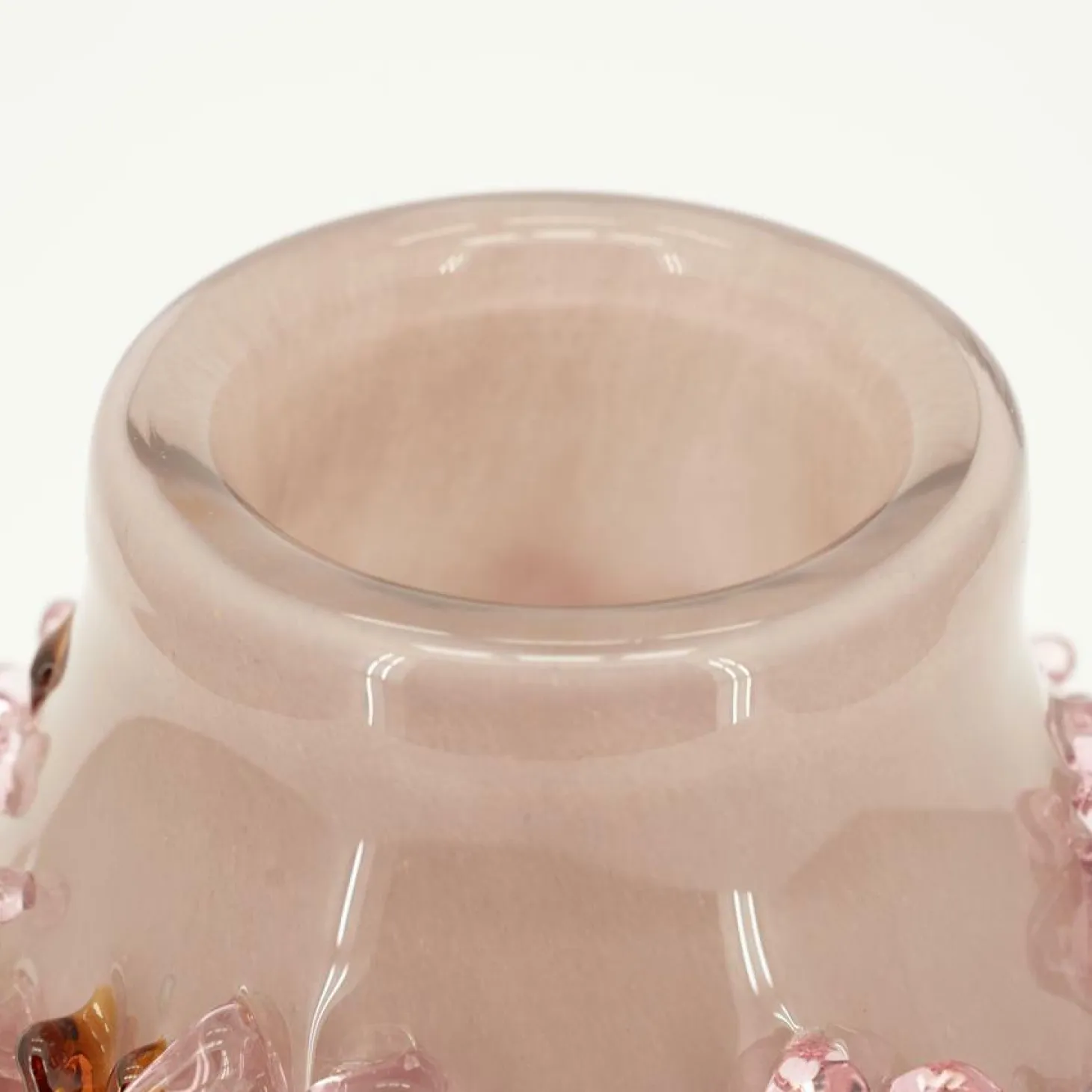 Vaas Quartz Glas 28cm hoog - Loft24.nl