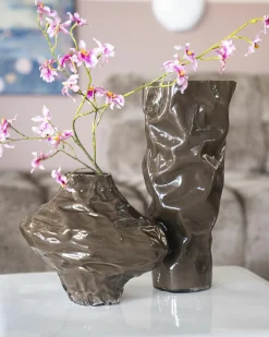 Vaas Rias klein - Bruin - Loft24.nl